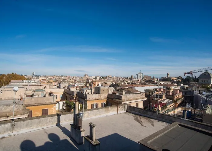 公寓 Dimora San Bartolomeo - Design, Panoramic View & Culture 罗马